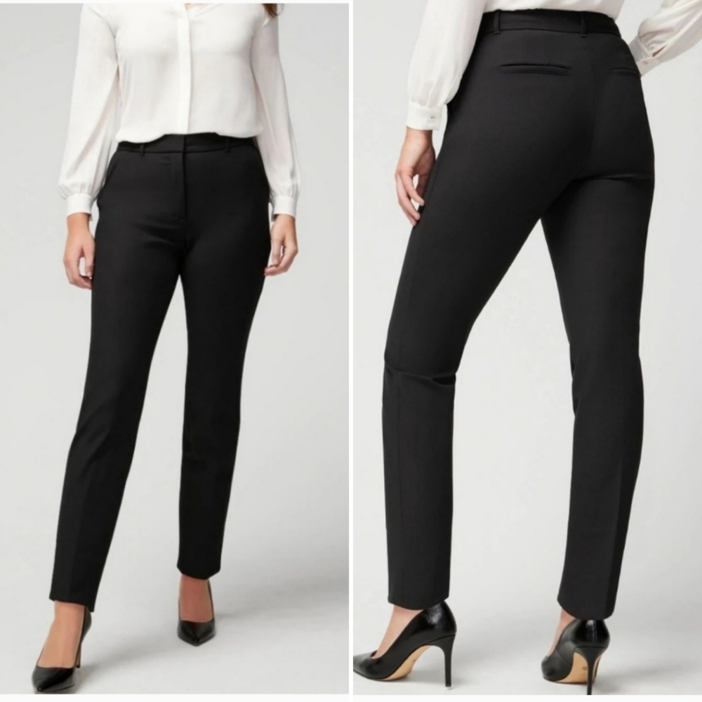 White House Black Market NWT slim ankle black pants. Stretch comfort fit lifting